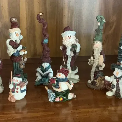 Boyds Bears & Friends Snowmen & Santa Figures