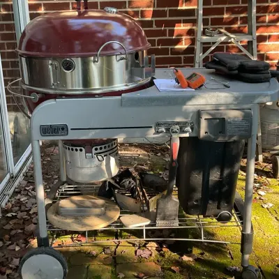 Time To Grill With The Weber Performer Deluxe Charcoal Grill And Accessories 