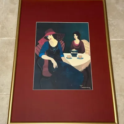 Itzchak Tarkay Print (20 x 28)