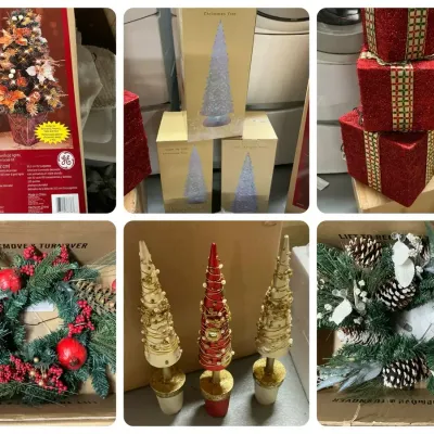 Christmas Decor - Presents, Wreaths, Light Up 