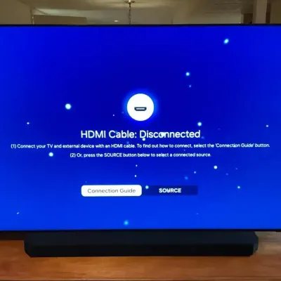 Samsung QN85QN90 85 Inch UHD TV & Samsung Soundbar 