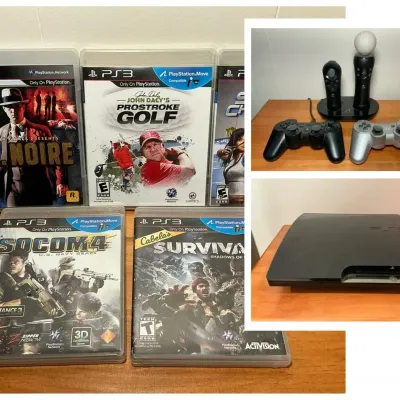 PlayStation 3 & Accessories + Games 