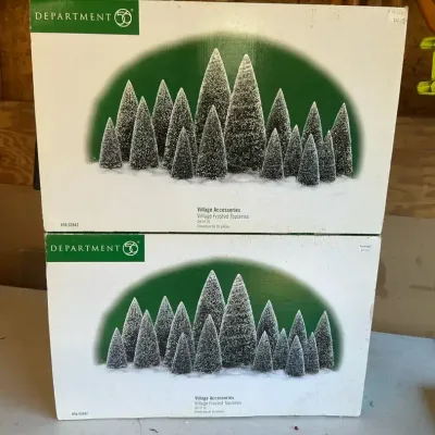 Dept 56 Topiary Trees 