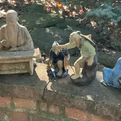 Asian Outdoor Garden Decor Pieces 