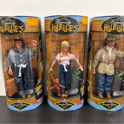 The Beverly Hillbillies Limited Edition Collectible Dolls (3)
