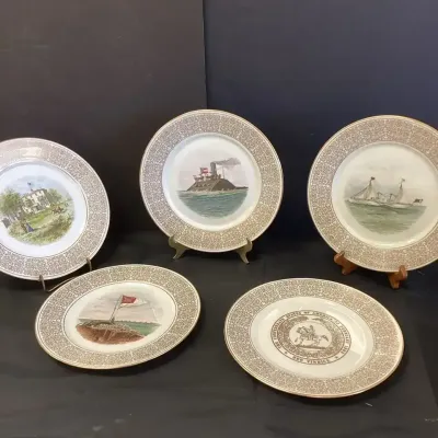 Lennox Confederacy Collection Of Decorative Plates #2