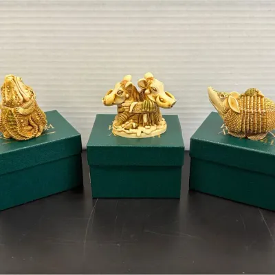 Harmony Kingdom Wild Animal Trinket Boxes