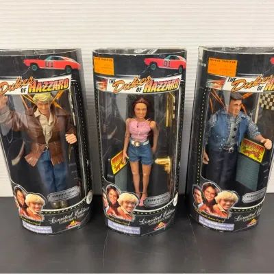 Dukes of Hazard Limited Edition Collector's Series Dolls (3)