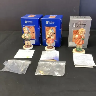 Three Hummel Collectors Club Figurines