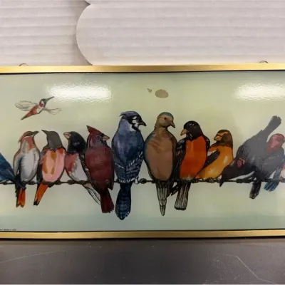 "Chorus Line" Stained Glass By Wendy Wegner & Glassmasters