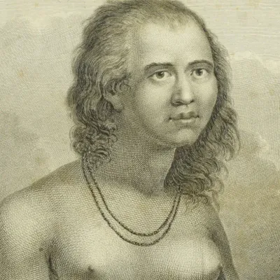 James Cook, Women of EAOO Antique Original Engraving (1784)