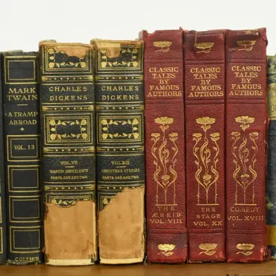 Assortment of Classic Vintage & Antique Books
