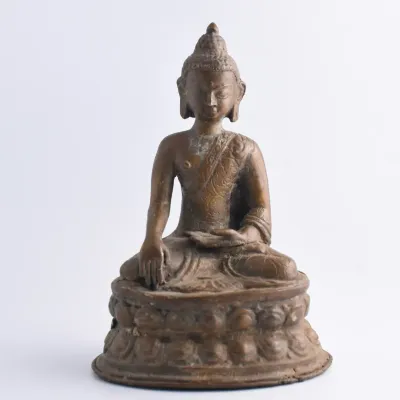 Vintage / Antique Tibetan Bronze Buddha Figure