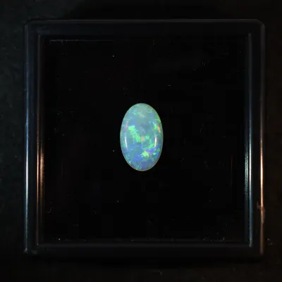 2.95 Carat Natural Oval Australian Opal Cabochon