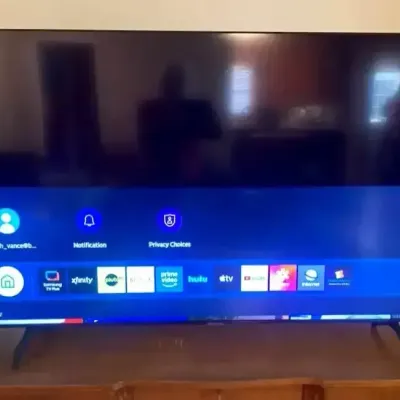 Samsung 65" Crystal UHD 4K Smart TV with Remote