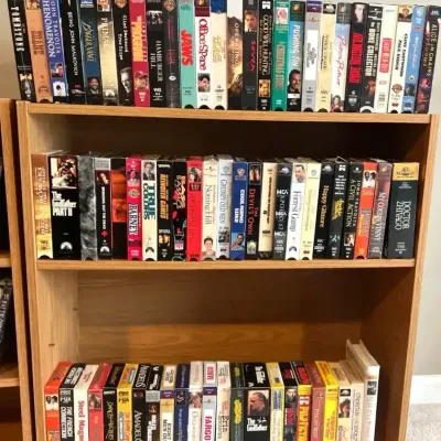 The Godfather I & II, Forrest Gump, Steel Magnolias & More VHS Movie Collection