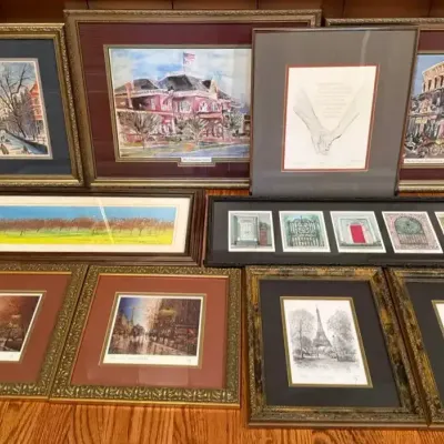 Helen Lee, Gey Dessapt & Robert Sexton Signed & Limited Edition Framed Art Prints
