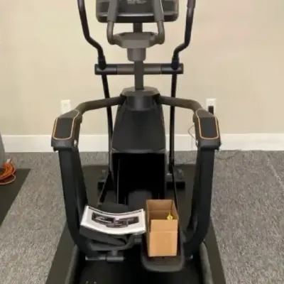 Matrix Elliptical Exercise Machine with Digital Console & Floor Mat