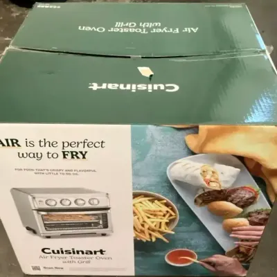 Cuisinart Air Fryer Toaster Oven with Grill, Stainless Steel, New in Open Box