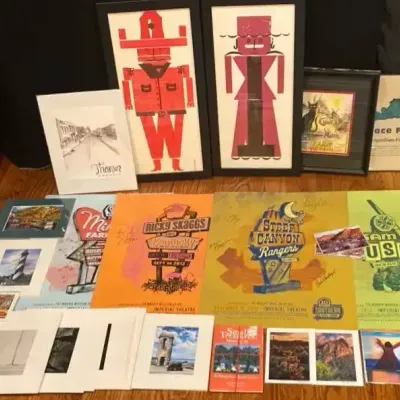 Autographed Southern Music Posters, Blind Willie McTell Folk Art & Scenic Photography Collection