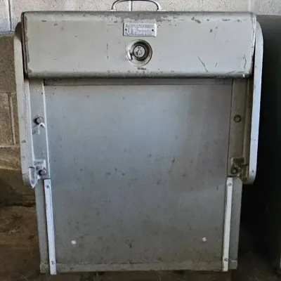 Vintage Shaw-Walker Commercial Fire Proof Safe 