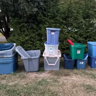 Garage Storage Totes 