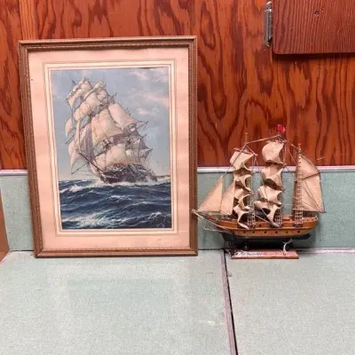 Vintage Art Print and Souvenir 