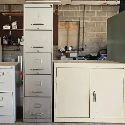 Metal Storage Cabinet and More