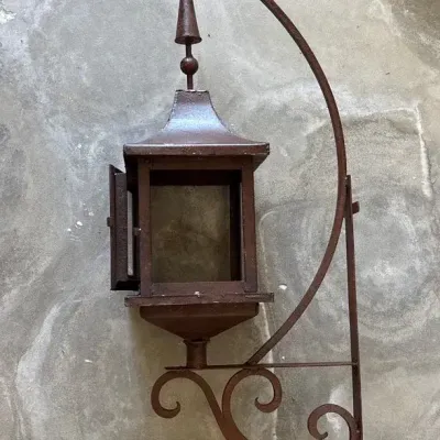 Large Metal Outdoor Light To Hang On House 