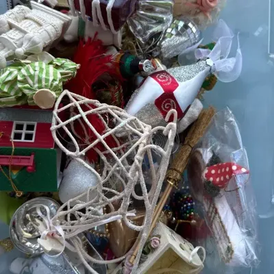 Lot Of Vintage Ornaments 