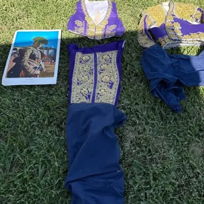 José Luis Palomar Matador Costume – Personally Gifted to Original Owner – Ornate Purple & Gold