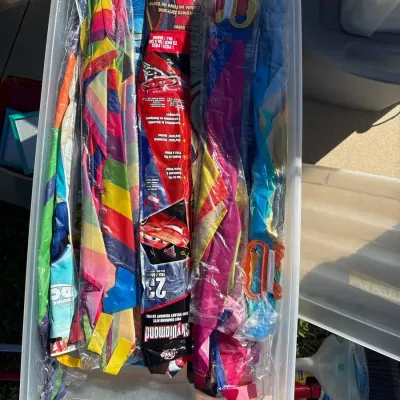 Huge Lot Of Colorful Kites