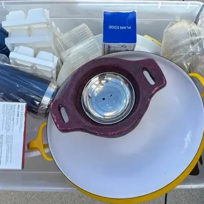 Assorted Kitchenware & Cooking Accessories – Enamelware, Utensils & More