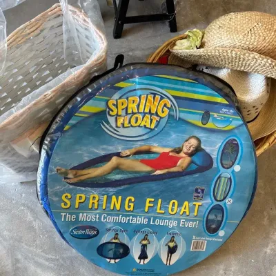 Beachy Style Hats, Baskets And A Spring Float!