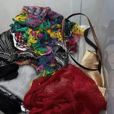 Huge Lot Of Misc Pocketbooks Belts And Scarfs
