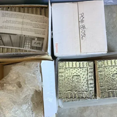 Metal Look Tile 4 Boxes 