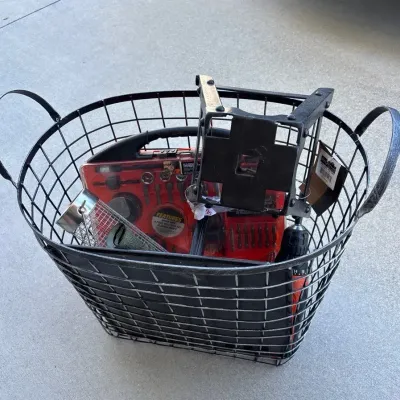 Handyman Tool Set With Basket & Other