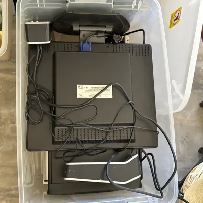 Computer , Monitor & Altec Lansing Speakers – Toshiba & Insignia Electronics Lot