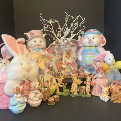 Easter Seasonal Decor Lot