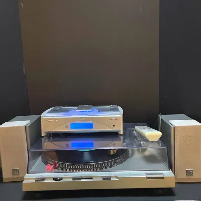 Technics Direct Drive Automatic Turntable SL-D3, CD Player + More