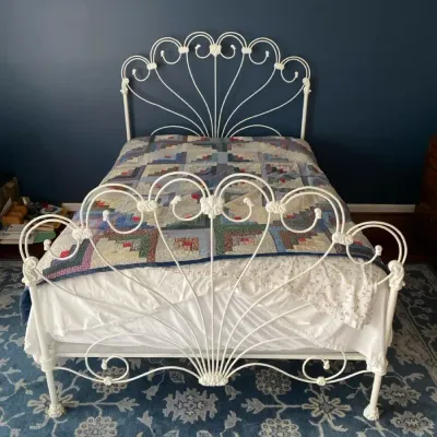 Ornate Metal Double Bed Frame