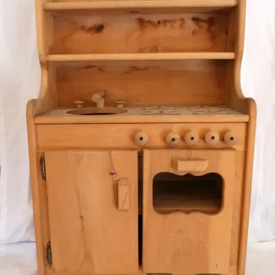 Sale Photo Thumbnail #187: Child's Kitchen - Wood