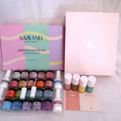 Sale Photo Thumbnail #138: Saviland Dipping Powder Kit - Used