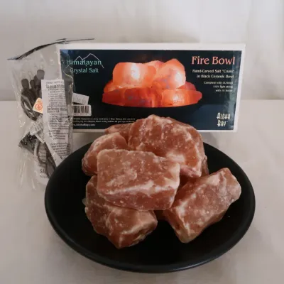Himalayan Salt Fire Bowl Light