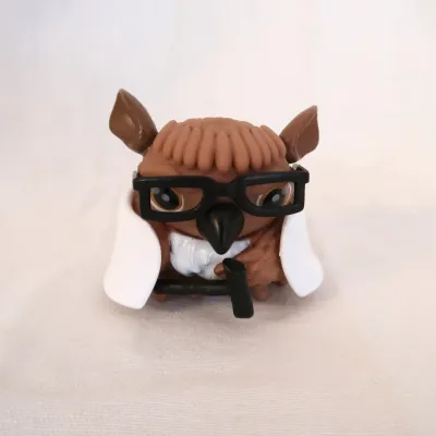 Sale Photo Thumbnail #132: Waggles Wiskersoff Owl Figurine
