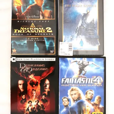 Sale Photo Thumbnail #113: Action/Adventure DVDs