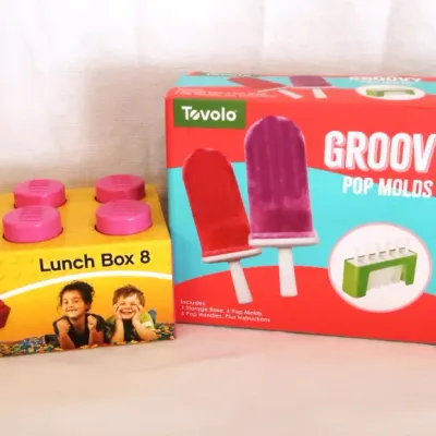 Sale Photo Thumbnail #120: Lego Box & Popsicle Molds