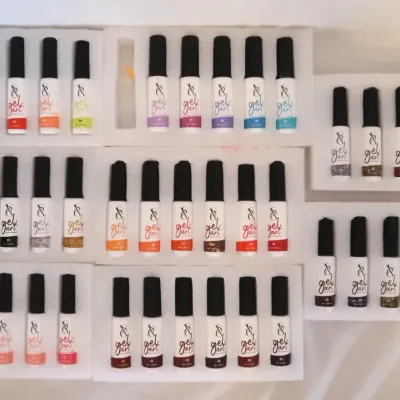Sale Photo Thumbnail #137: SXC Cosmetics Gel Art Liner Nail Polish Kit - Used 