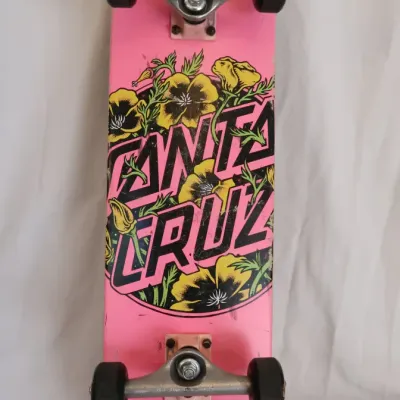 Sale Photo Thumbnail #131: Santa Cruz  Colored Poppy Skate Board In Pink