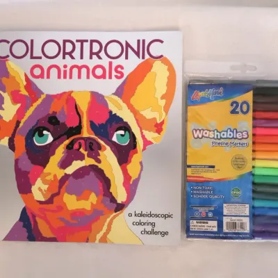 Sale Photo Thumbnail #129: Colortronic Coloring Book 